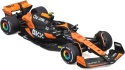 ZESTAW McLaren F1 Norris Piastri 2024 MCL38 do zawieszenia BBurago 1:43