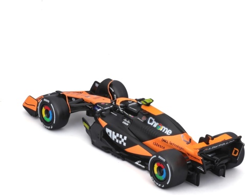 ZESTAW McLaren F1 Norris Piastri 2024 MCL38 do zawieszenia BBurago 1:43 ZESTAW McLaren F1 Norris Piastri 2024 MCL38 do zawieszenia BBurago 1:43