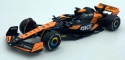 ZESTAW McLaren F1 Norris Piastri 2024 MCL38 do zawieszenia BBurago 1:43