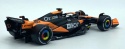 ZESTAW McLaren F1 Norris Piastri 2024 MCL38 do zawieszenia BBurago 1:43