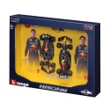 ZESTAW Red Bull F1 Verstappen Perez RB20 2024 do zawieszenia BBurago 1:43