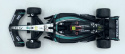 Zestaw Mercedes AMG F1 W15 '24 Russell Hamilton do zawieszenia Bburago 1:24
