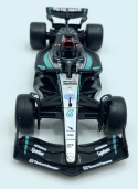 Zestaw Mercedes AMG F1 W15 '24 Russell Hamilton do zawieszenia Bburago 1:24