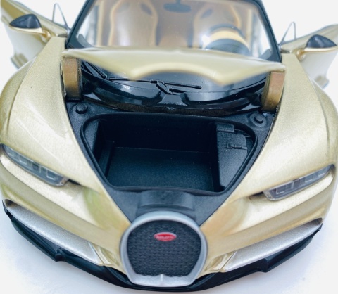 BUGATTI Chiron MODEL metal WELLY 1:24 złoty