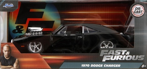 DODGE Charger 1970 F&F Fast and Furious Dom Dominic Toretto JADA 1:24