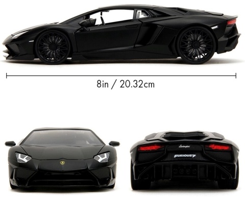 Lamborghini Aventador Shaw's Fast & Furious JADA 1:24