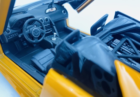 Lamborghini Murcielago Roadster 1:18 Motormax 73169 pomarańczowy