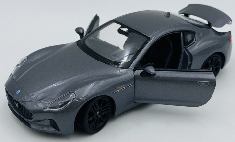 MASERATI Granturismo Folgore model 24125 WELLY 1:24 grafitowy