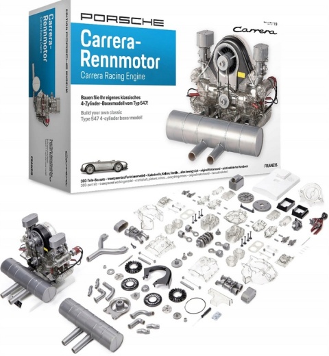 MODEL silnika Porsche 911 Carrera 547 4 cylindry boxer do złożenia 1:3