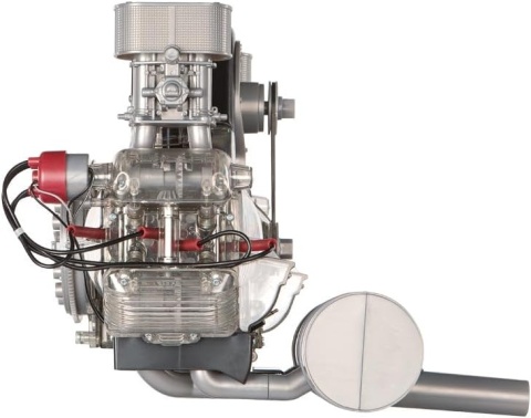 MODEL silnika Porsche 911 Carrera 547 4 cylindry boxer do złożenia 1:3