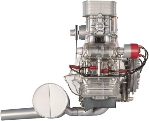MODEL silnika Porsche 911 Carrera 547 4 cylindry boxer do złożenia 1:3