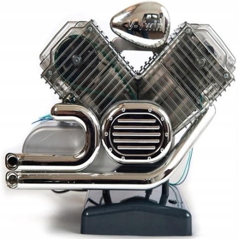 MODEL silnika V2 v-twin - ZBUDUJ SWOJE WŁASNE V2 do złożenia Haynes