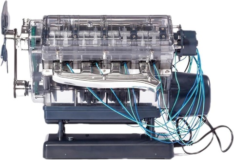 MODEL silnika V8 Machine Works - ZBUDUJ SWOJE WŁASNE V8 do złożenia Haynes