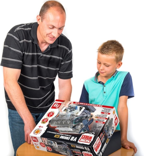 MODEL silnika V8 Machine Works - ZBUDUJ SWOJE WŁASNE V8 do złożenia Haynes