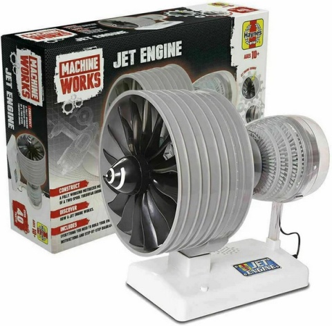 MODEL silnika odrzutowego Machine Works - Jet engine kit do złożenia Haynes