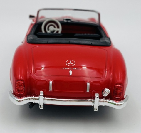 Mercedes-Benz 190 SL model 24118C Welly 1:24 czerwony