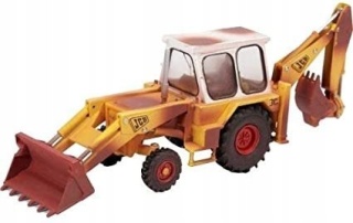 Model koparki JCB 3C Mark III at work Britains 43280 1:32