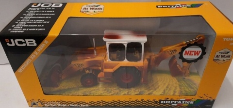 Model koparki JCB 3C Mark III at work Britains 43280 1:32
