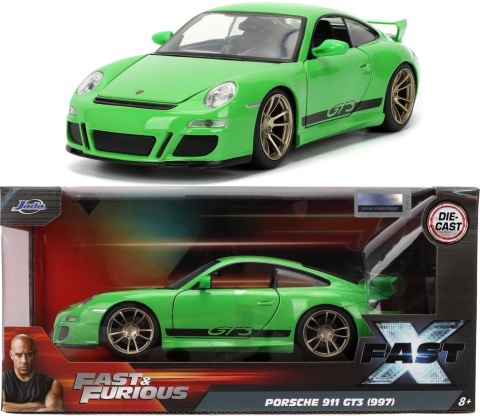 Porsche 911 GT3 (997) Fast&Furious X Szybcy i wściekli JADA model 1:24