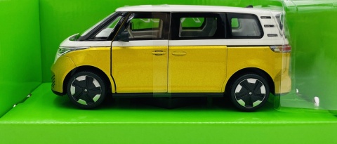 VW Volkswagen ID. BUZZ model 24119 metal WELLY 1:27 złoty
