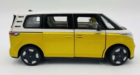 VW Volkswagen ID. BUZZ model 24119 metal WELLY 1:27 złoty