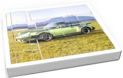 ZESTAW Porsche 911 Turbo kalendarz adwentowy 1:43 oak green Franzis 1:43