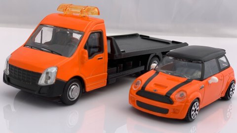 AUTOLAWETA laweta + MINI Cooper Bburago 1:43