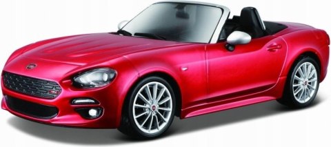 FIAT 124 Spider red model 1:24 Bburago 21083 FIAT 124 Spider red model 1:24 Bburago 21083