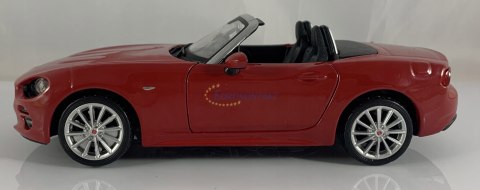 FIAT 124 Spider red model 1:24 Bburago 21083 FIAT 124 Spider red model 1:24 Bburago 21083