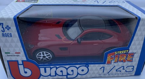 MERCEDES AMG GT model metalowy 1:43 Bburago MERCEDES AMG GT model metalowy 1:43 Bburago