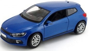 VW Volkswagen Scirocco metal model Welly 1:24 VW Volkswagen Scirocco metal model Welly 1:24