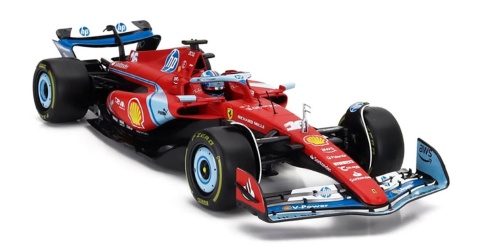 Bolid F1 Ferrari SF24 Leclerc 2024 MIAMI BBurago 1:18