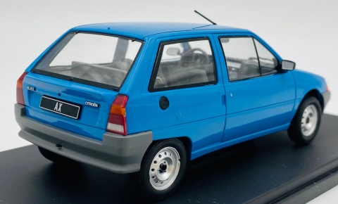 Citroen AX 1986 model 124256 WhiteBox 1:24 niebieski