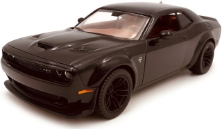 DODGE Challenger SRT Hellcat 1:24 Motormax 79350 czarny