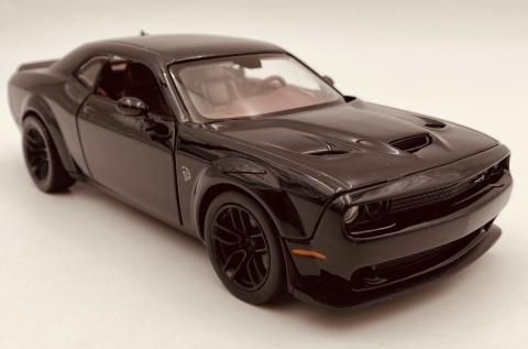 DODGE Challenger SRT Hellcat 1:24 Motormax 79350 czarny