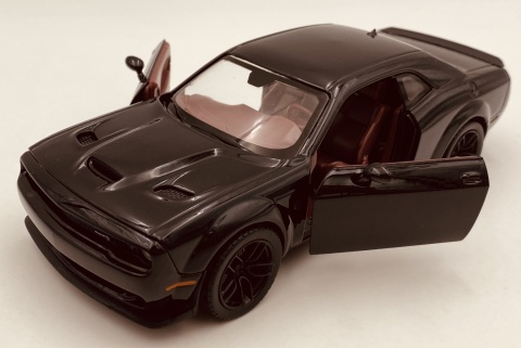 DODGE Challenger SRT Hellcat 1:24 Motormax 79350 czarny
