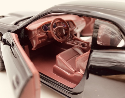 DODGE Challenger SRT Hellcat 1:24 Motormax 79350 czarny