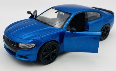 DODGE Charger SXT 2023 model 1:24 Motormax 79387 niebieski