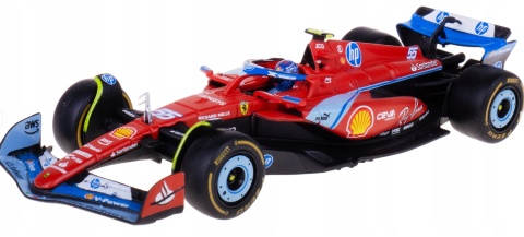 F1 FERRARI F1 SF24 2024 MIAMI Sainz KASK BBurago 1:43