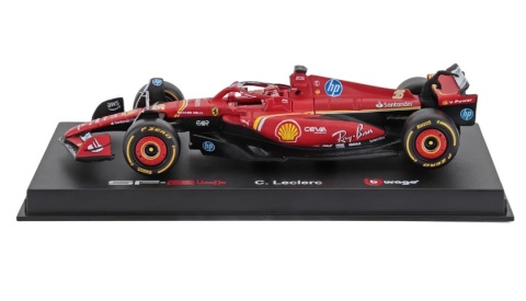 F1 FERRARI F1 SF24 2024 Monaco Leclerc KASK BBurago 1:43