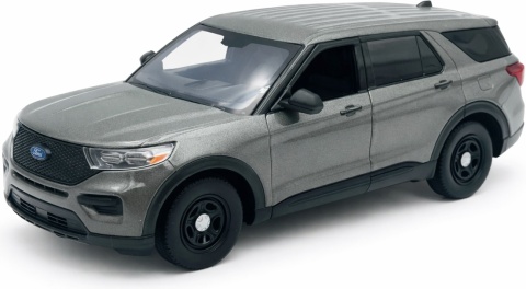 Ford Explorer Interceptor szary bez oznaczeń 2022 1:24 Motormax 76998
