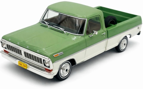 Ford F-100 (1970) pick-up model WB124252 METAL WhiteBox 1:24 jasny zielony