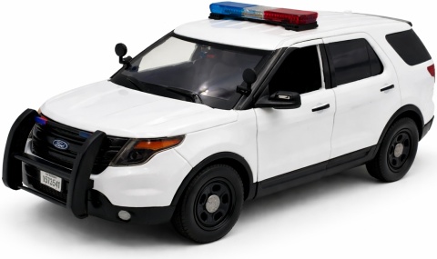 Ford Interceptor Police Utility 2015 światło / dźwięk 1:18 Motormax 73995