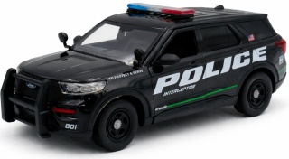 Ford Interceptor Police Utility 2022 Hybrid model 1:24 Motormax 76992