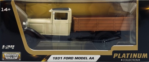 Ford Model AA 1931 1:24 Motormax 79377 beżowy