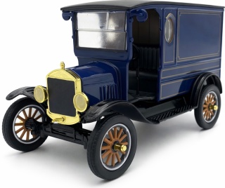 Ford Model T Paddy Wagon 1925 1:24 Motormax Platinum 79316 niebieski