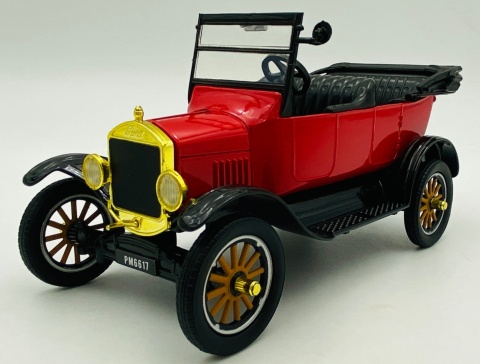 Ford Model T Touring convertible 1925 1:24 Platinum Motormax 79328 czerwony