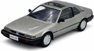 HONDA Prelude 1985 model 124258 WhiteBox 1:24 jasny szary