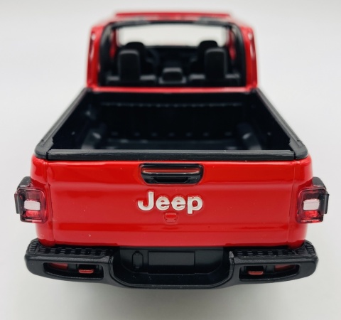 Jeep Gladiator Rubicon surfing z zestawem kempingowym 1:27 Motormax 79722