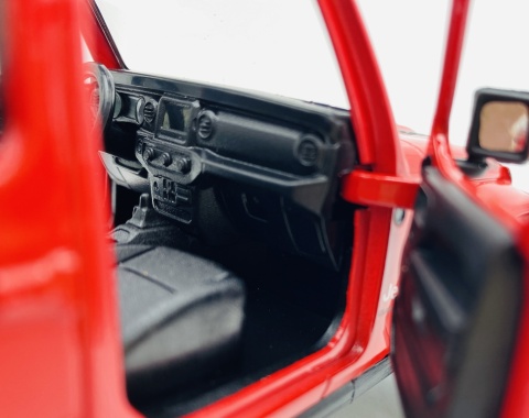 Jeep Gladiator Rubicon surfing z zestawem kempingowym 1:27 Motormax 79722